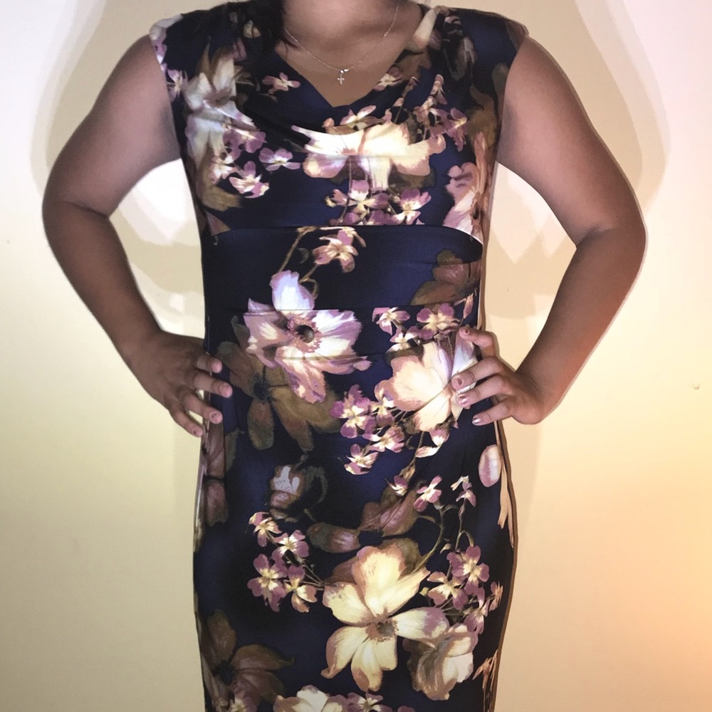 SALE! Blue floral dress by Lauren Ralph Lauren